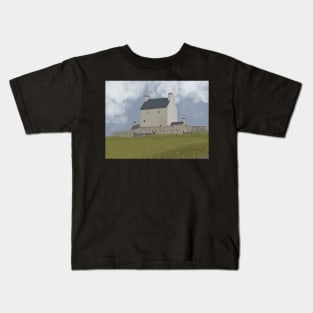 Corgarff Castle, Aberdeenshire, Scotland, UK. Kids T-Shirt